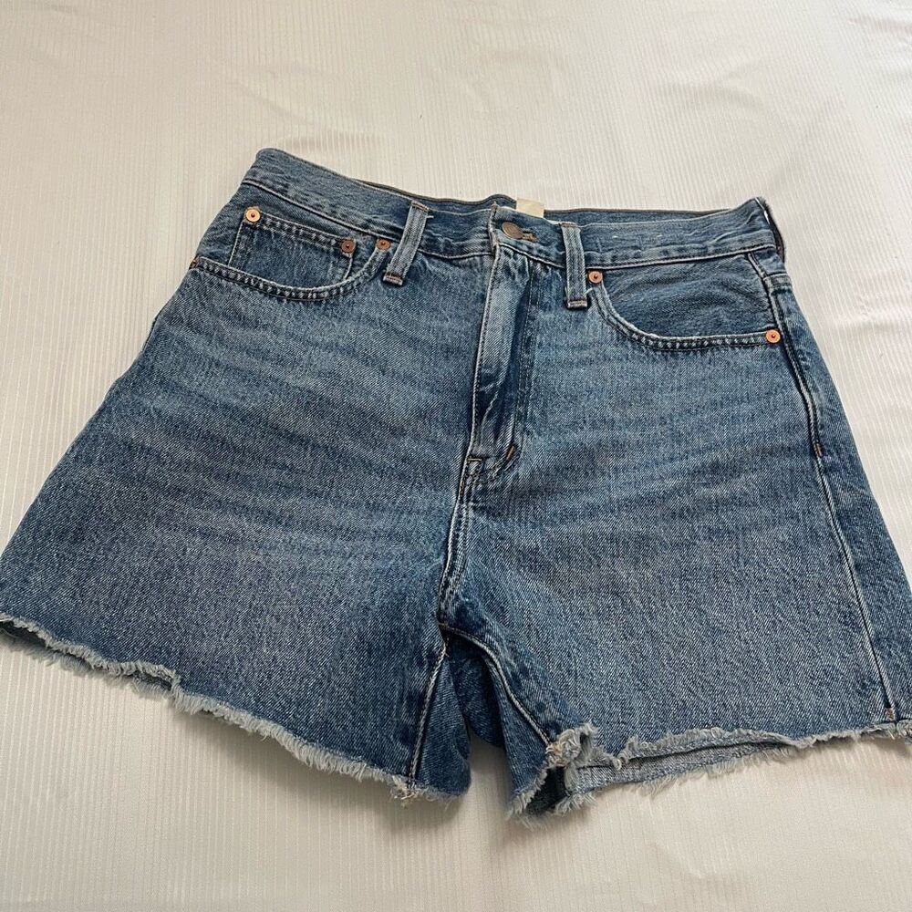 Madewell Classic Blue Denim Jean Shorts